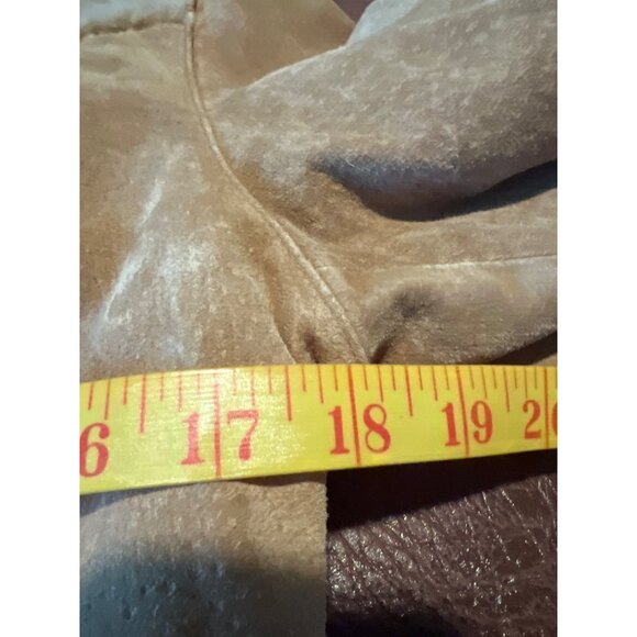 Giacca Y2K Genuine Suede Leather Tan S Penny Lane Coat Jacket Boho - Picture 3 of 7